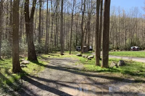 Lower Glady Dispersed Camping Area