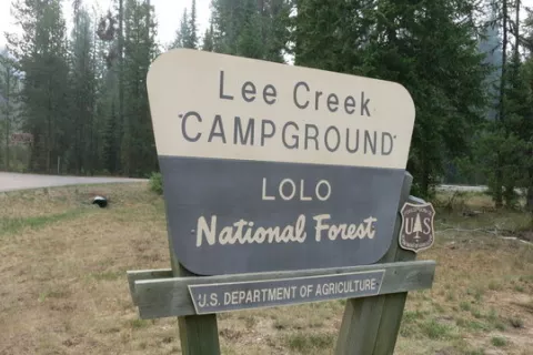 Lee Creek Campground