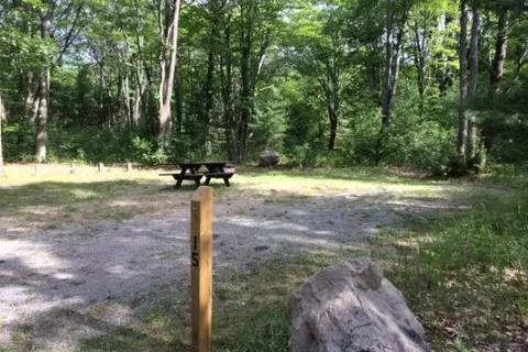 Jackson Lake State Forest Campground
