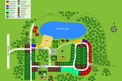 Bluegill Lake Family Camping Resort