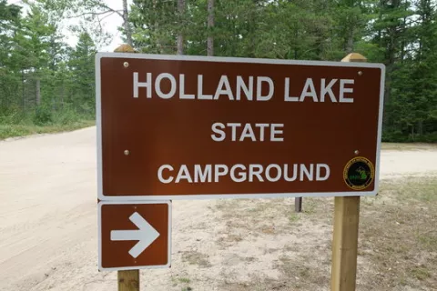 Holland Lake State Forest Campground